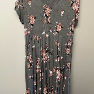 Torrid floral dress
